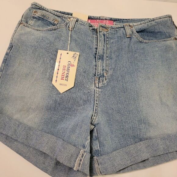 BRAND NEW COMFORT DENIM SHORT - Picture 3 of 16